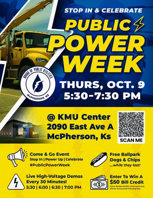 BPU Joins National Celebration for Public Power Week