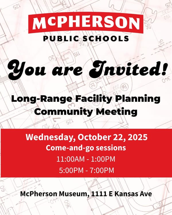 USD 418 Hosts Facility Planning Community Meeting Today