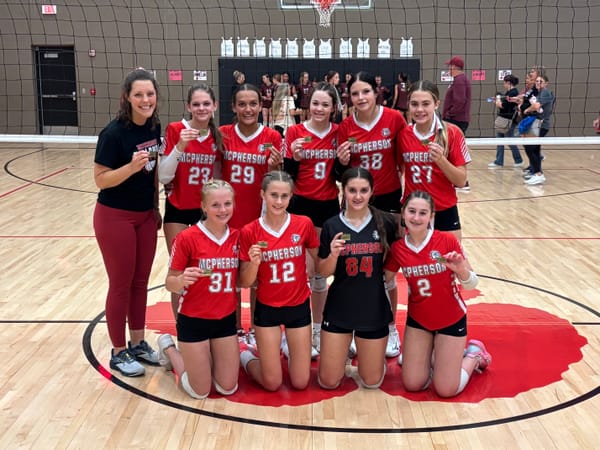 Undefeated! MMS 8th Grade Volleyball Captures Patriot League North Championship