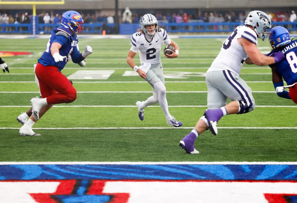 Kansas State routs Kansas 42-17, extends Sunflower Showdown win streak to 17