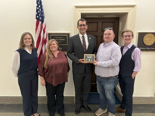 From the office of Rep. Derek Schmidt