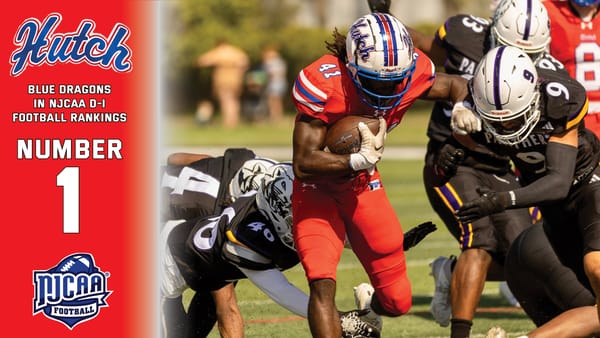 Hutchinson remains No. 1 in NJCAA football rankings for ninth straight week