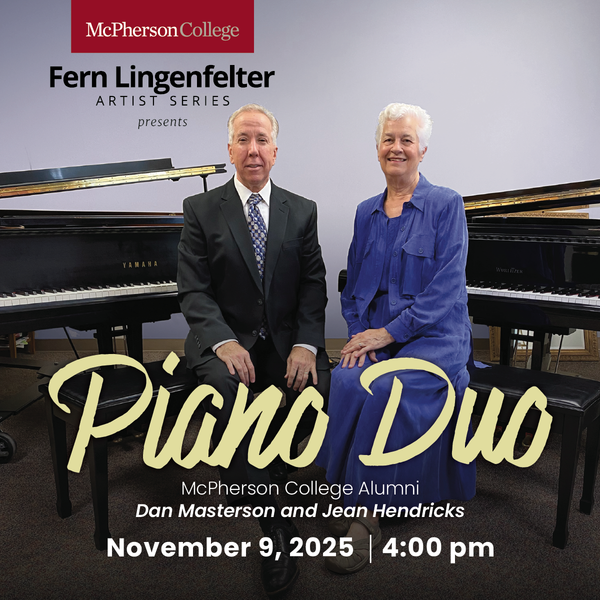 MCPHERSON ALUMNI RETURN FOR PIANO CONCERT