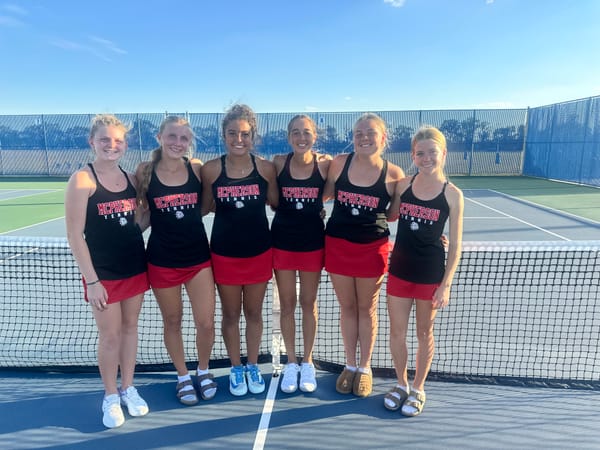 McPherson Girls Tennis Caps Regular Season with Victory at Goddard