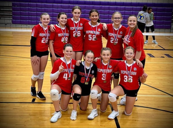 MMS 7th Grade Volleyball Claims Patriot League North Championship