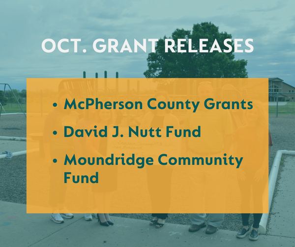 Local Foundations Award Over $63,000 in October Grants