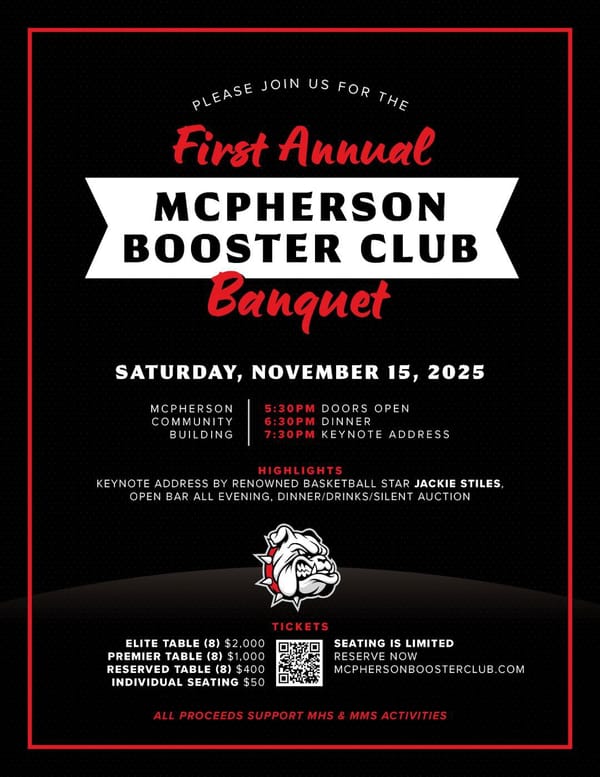Booster Club Hosts Inaugural Banquet November 15th