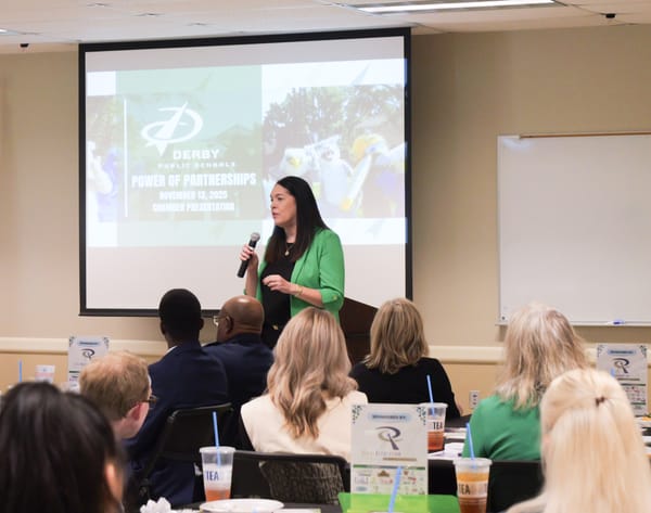 Derby High School Students Showcase Career Programs at Chamber Luncheon