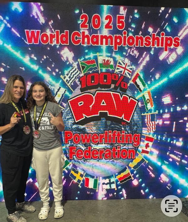 Winfield Assistant Principal, Daughter Win World Powerlifting Championships
