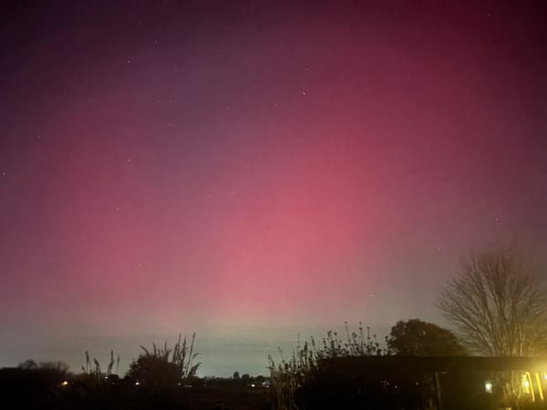 Northern Lights Illuminate Skies in Rare Display