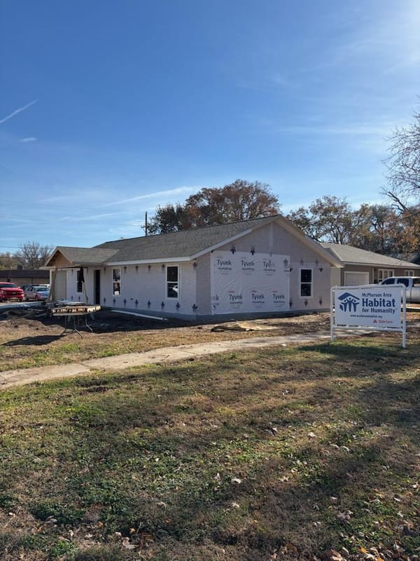 Habitat for Humanity Thanks Community for Support on North Maple Build