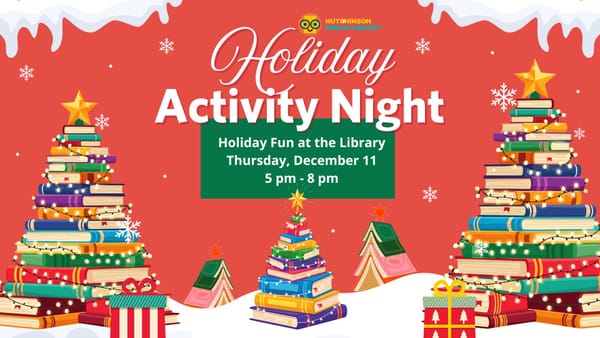 Local Library Hosts Holiday Activity Night for Community