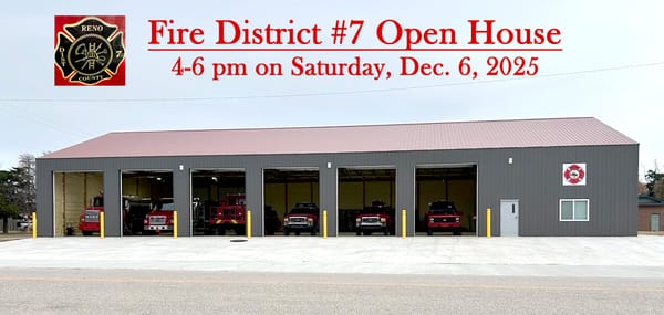 New fire station opens in Turon as Reno County bolsters emergency services