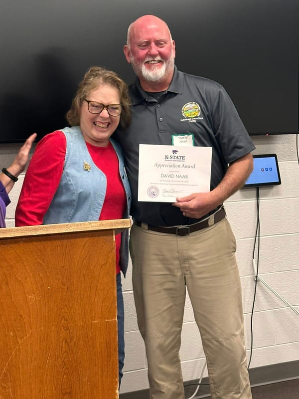 Extension agent honored for work with prison garden program