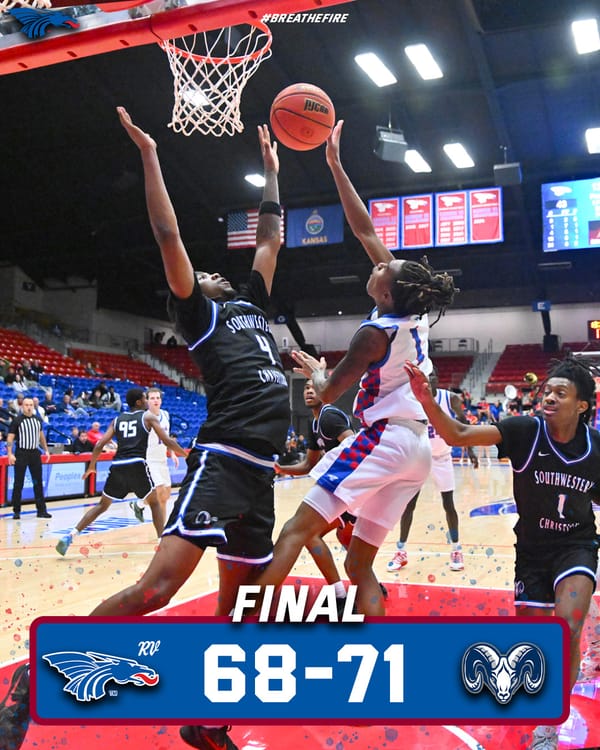 Hutchinson upset by Southwestern Christian in season-low offensive performance