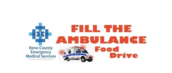 Reno County EMS hosts 7th annual Fill The Ambulance food drive for Salvation Army