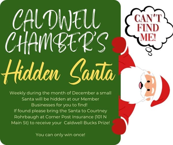 Caldwell Chamber Launches Holiday Scavenger Hunt