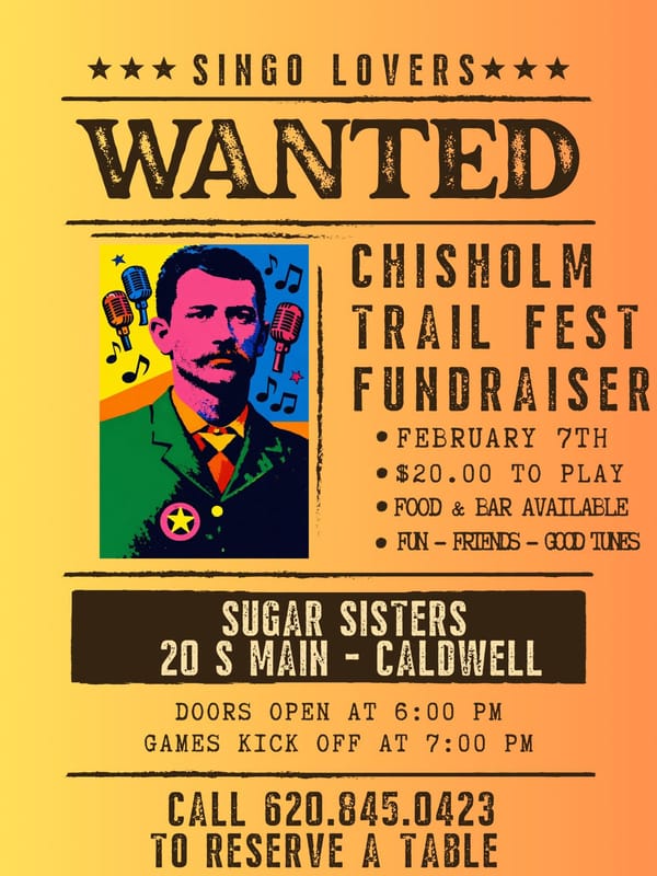 Caldwell Chamber of Commerce Seeks Bingo Enthusiasts for Trail Festival Fundraiser