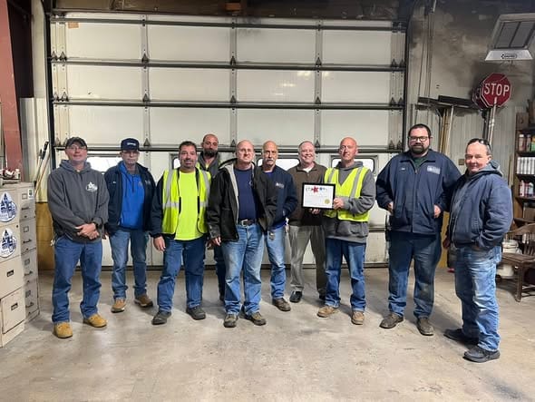 Arkansas City Public Works Departments Receive Chamber Recognition