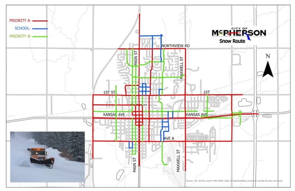 McPherson Updates Snow Removal Policy