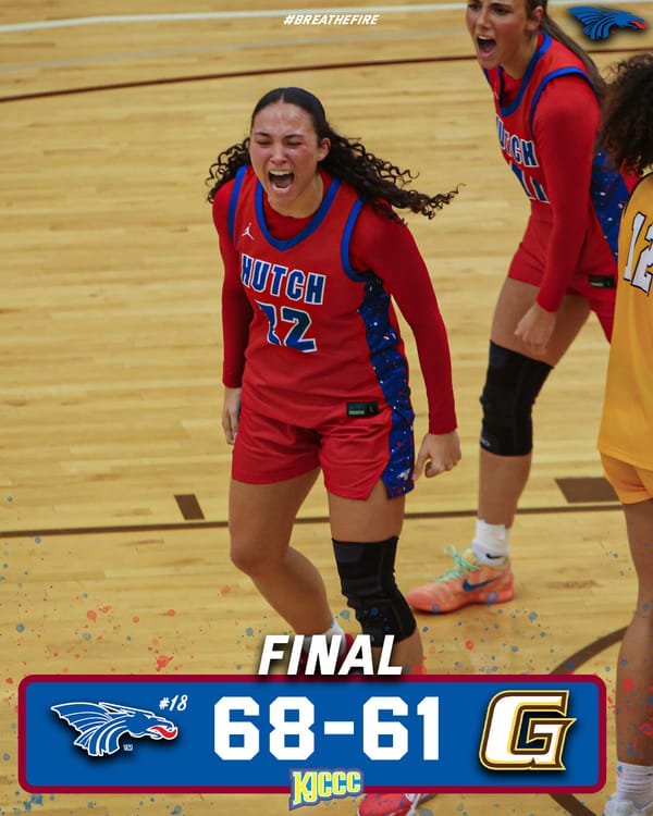 Blue Dragons rally from nine down to topple Garden City 68-61