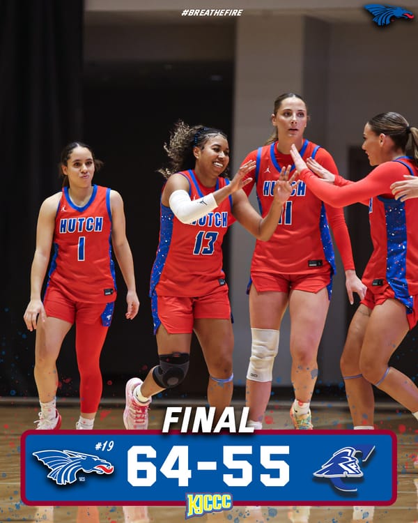 Barber scores 23 as No. 19 Hutchinson holds off Colby rally