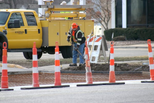 South Entrance to McPherson Dillon's Remains Closed for Reconstruction