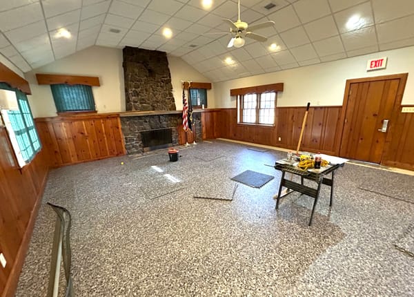 Lakeside Cabin Undergoes Renovations