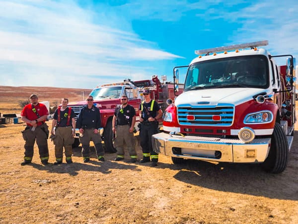 Hays Fire Department Sends Crews to Battle Southern Kansas Wildfires