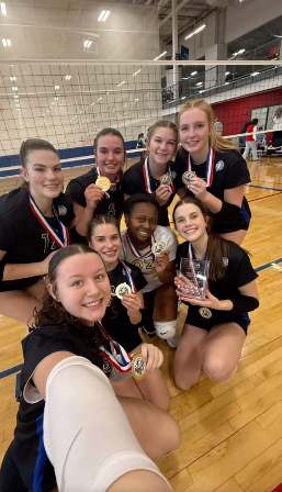 McPherson Lady Pup Volleyball 16-1 Sweep Shell Price Classic