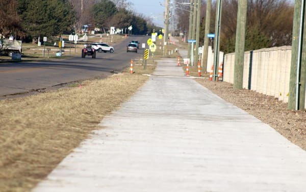 Northview Sidewalk Project Nears Completion in McPherson