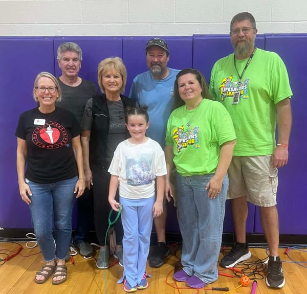 Ark City Second-Grader Leads District in Heart Association Fundraising